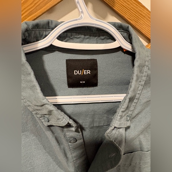 DU/ER MENS BUTTON DOWN SHIRT - Picture 3 of 7